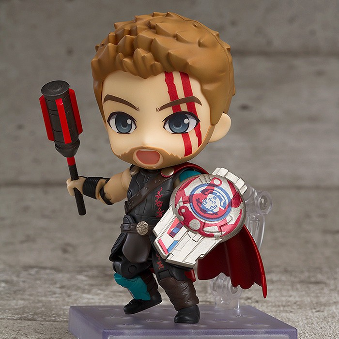 Mô hình Nendoroid Thor DX Ver  863 DX Thor Ragnarok Good Smile Company GSC Marvel Chính hãng new nguyên seal Box đẹp