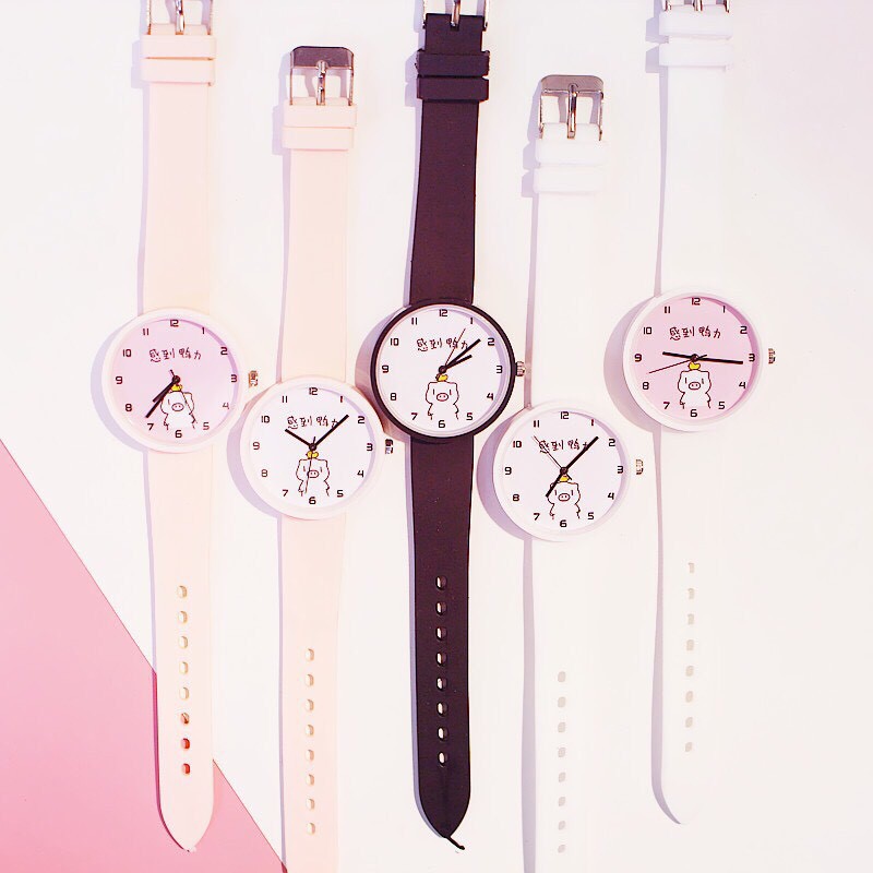 Đồng hồ thời trang nam nữ Candycat Heo Kute dây silicon tuyệt đẹp K788 | BigBuy360 - bigbuy360.vn