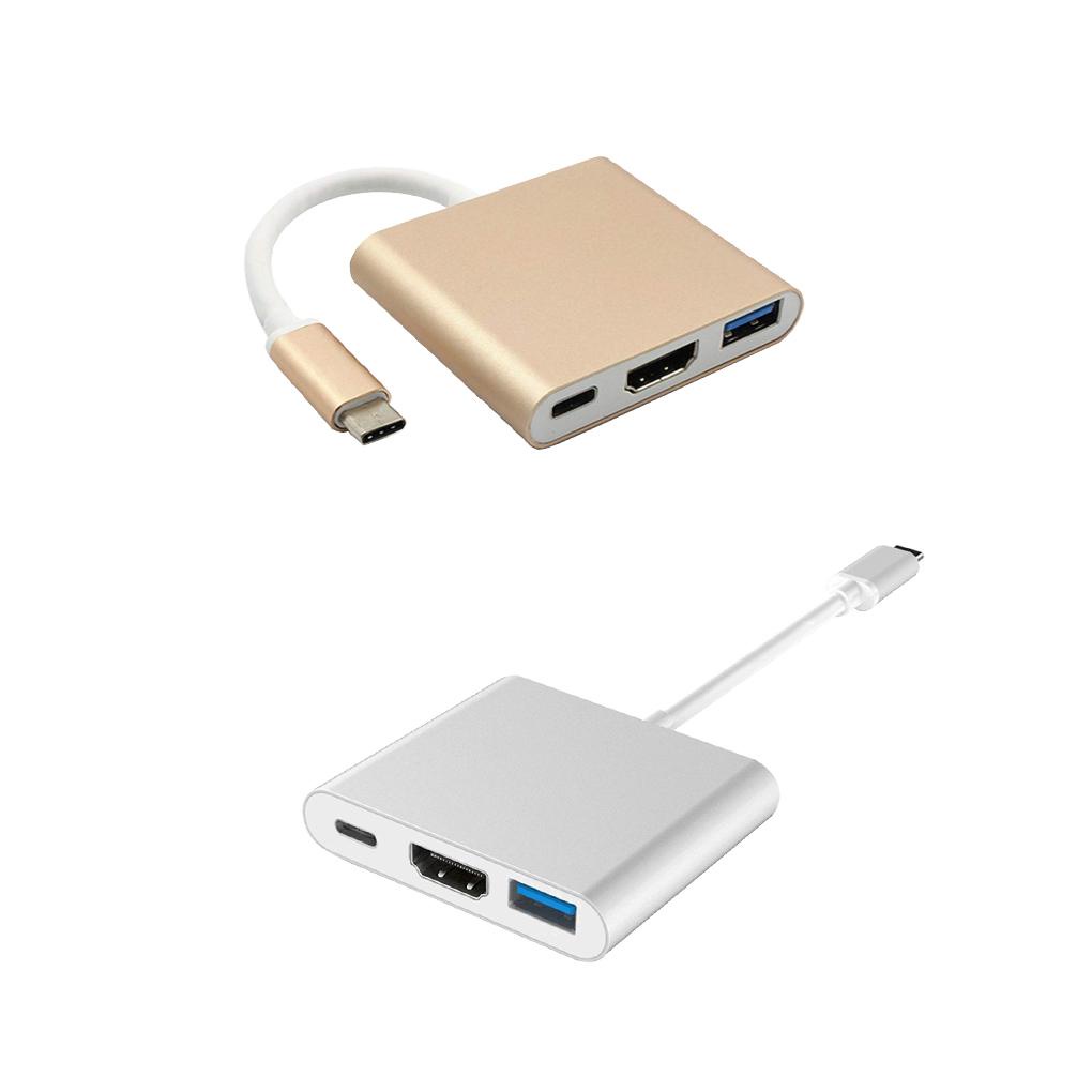 Bộ Chia Cổng USB 3 Trong 1 HDMI USB 3 0 Cho Xiaomi 4c / 5 Mi5