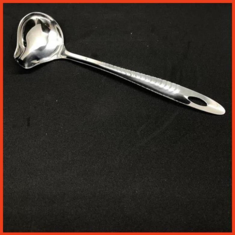 Mui mỏ vịt múc sữa dừa ,trân châu ( inox)