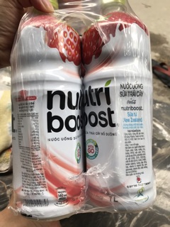 Sữa trái cây Nutri Boost hương Dâu 1l