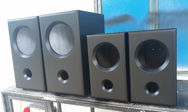 Vỏ Thùng loa bookshelf toàn dải bass 16cm