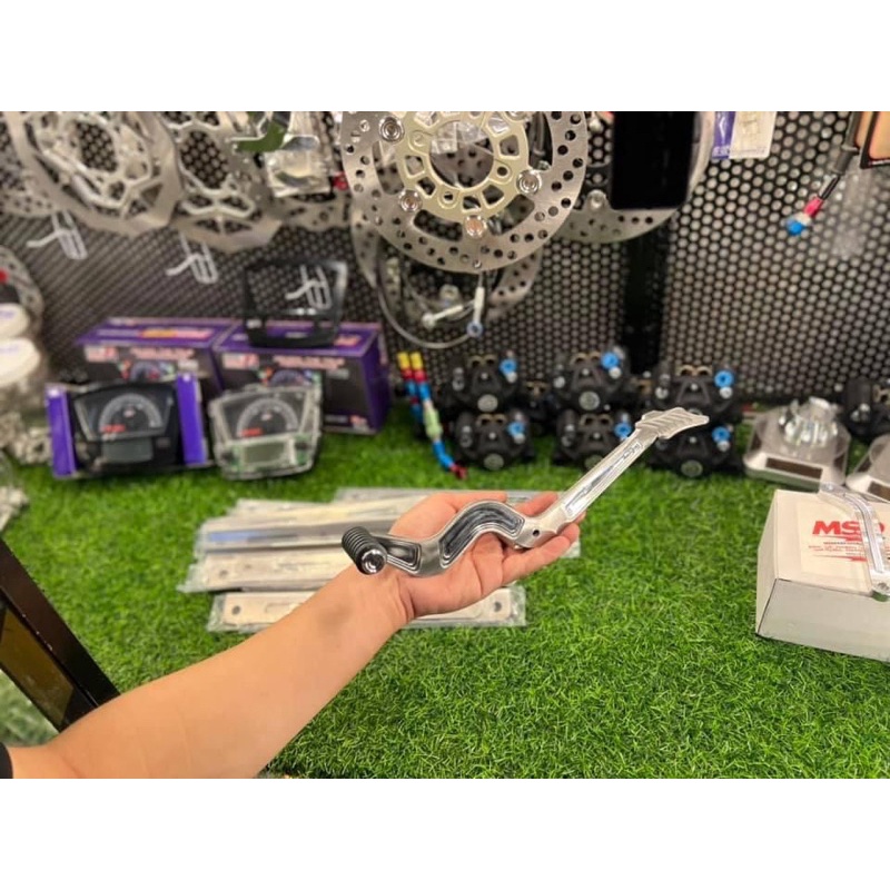 Cần số inox 304 gắn xe máy