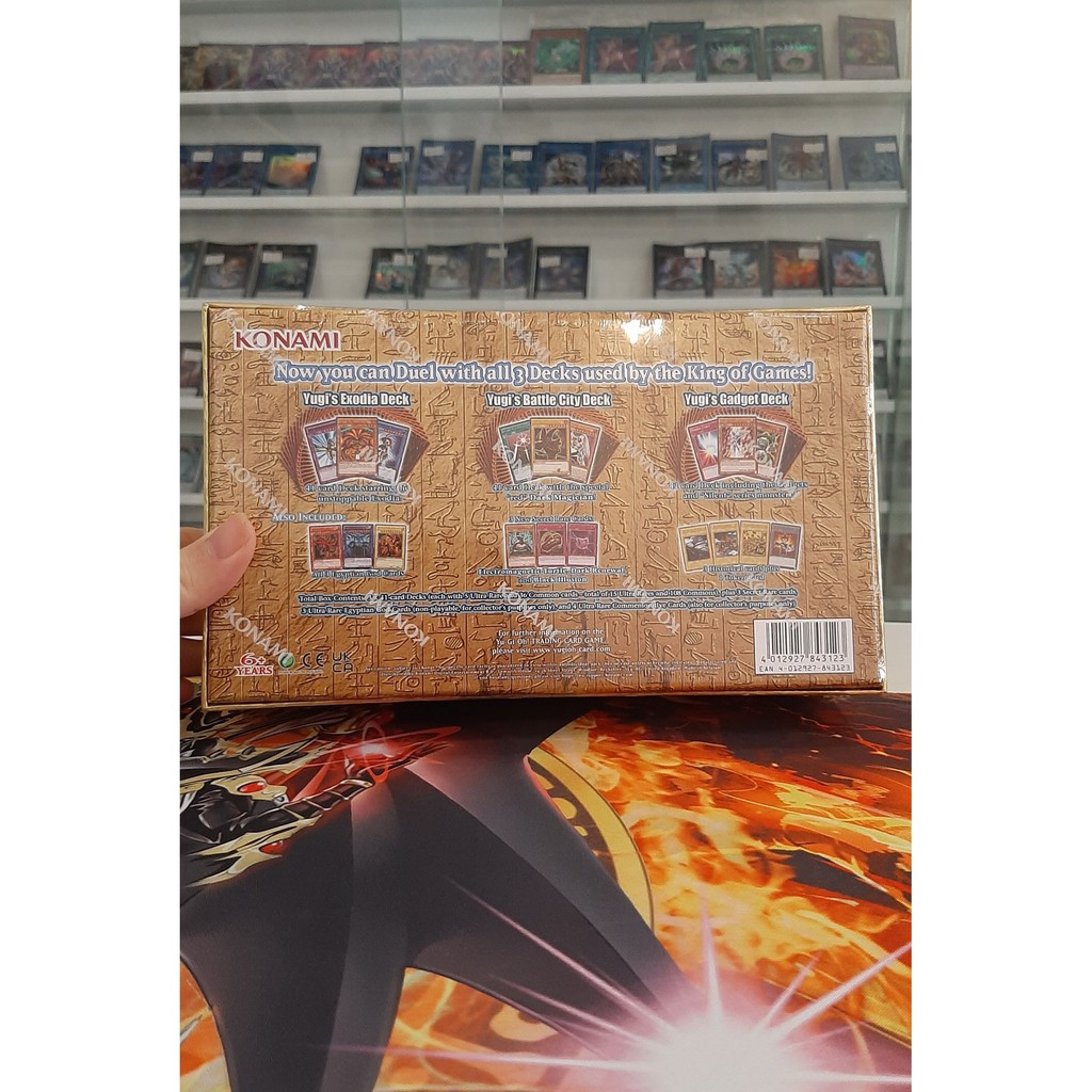 Hộp Bài Huyền Thoại YugiOh! Yugi's Legendary Deck 1 - Chính Hãng Konami - Nhập Khẩu từ Anh