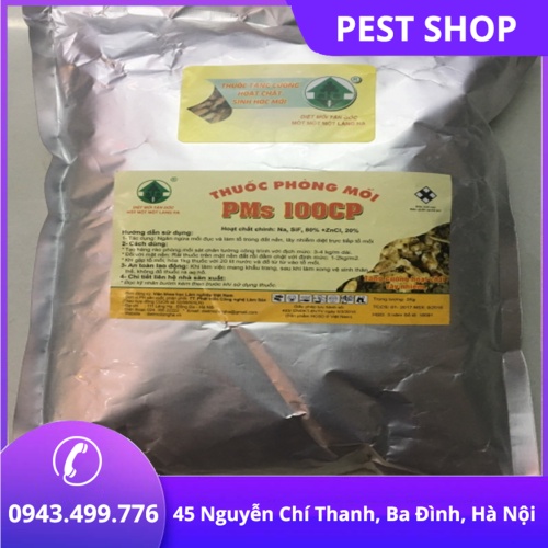 Bột chống mối PMS 100 túi 2 KG