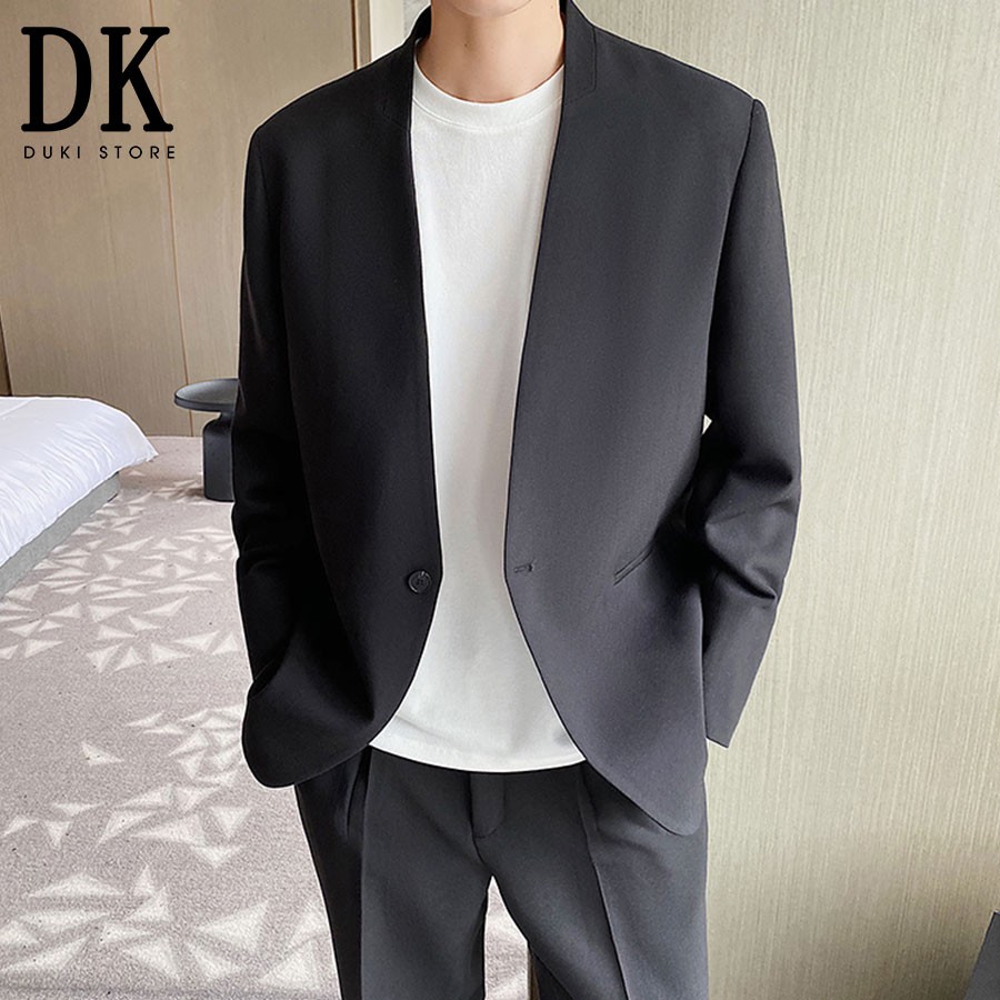 Áo khoác blazer nam, áo vest nam balzer nam phong cách Hàn Quốc LZB0016 - DUKI STORE