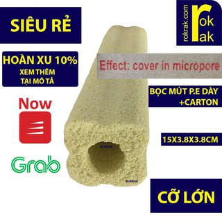 Thanh sứ lọc hoa mai vàng Micropore cỡ lớn - vật liệu lọc hồ cá cảnh