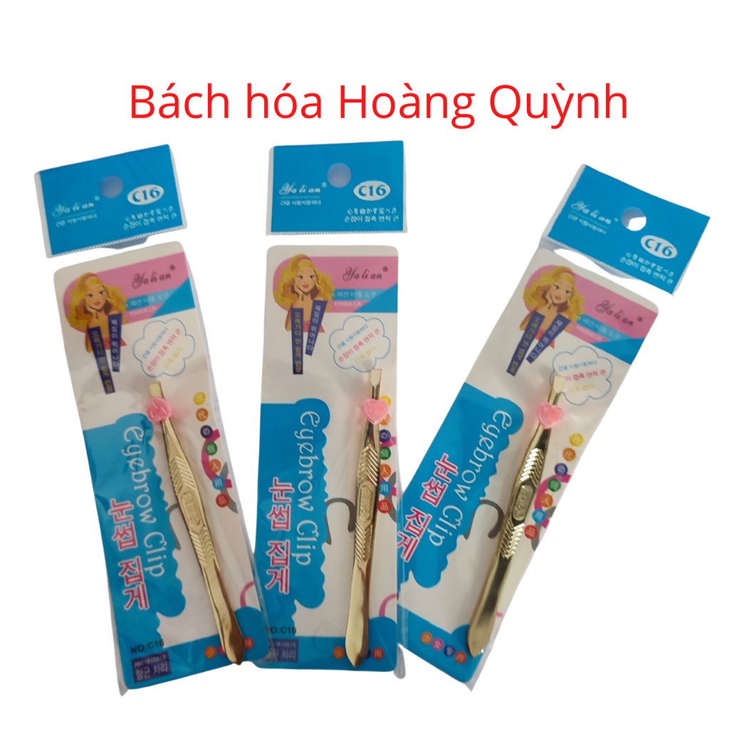 Nhíp xi vàng đa năng - nhổ râu, nhổ lông mày, nhổ lông nách