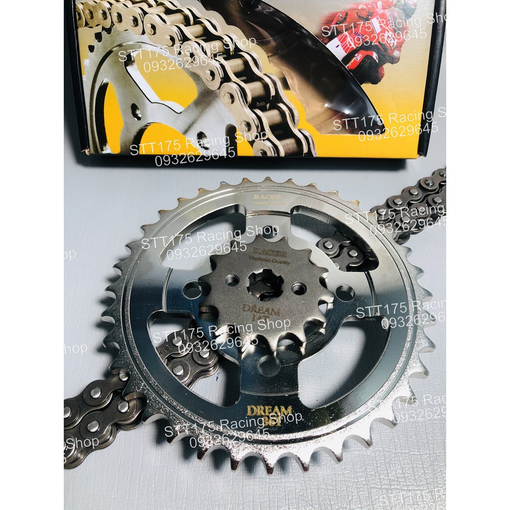 Nhông Sên Dĩa RACER Wave 110 / S110 / Wave Blade 110 / Future 125 / RSX ( 14 - 36 )