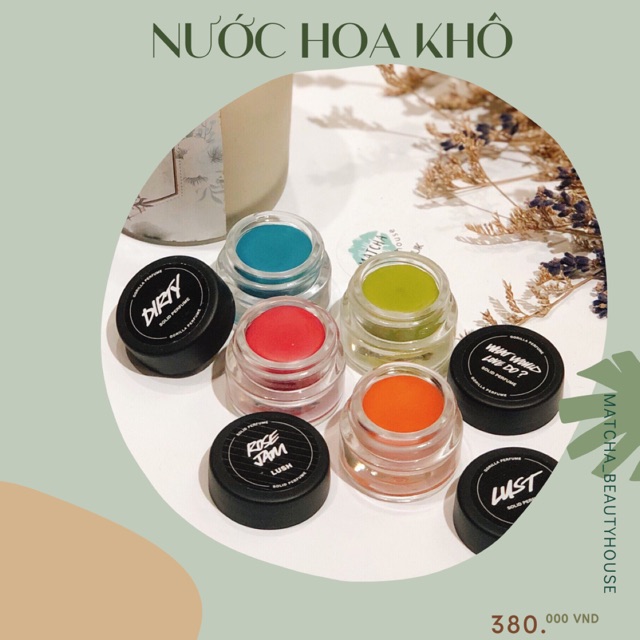 Nước hoa khô Lush UK