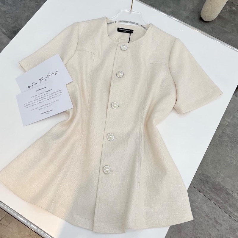 ABIBI TOP/ ÁO KIỂU DÁNG PEPLUM CÔNG SỞ