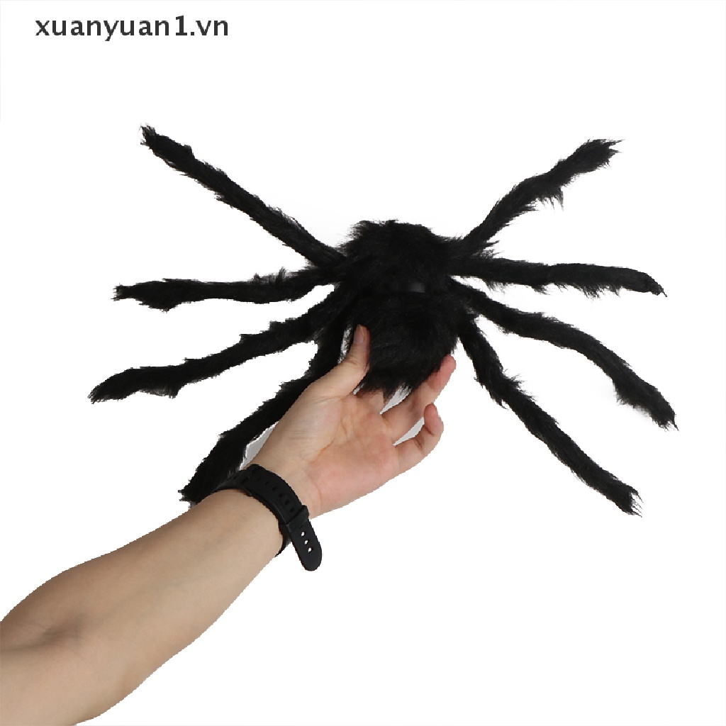 Mạng Nhện Đen Trang Trí Halloween 30 / 60 / 75 / 90 / 125cm