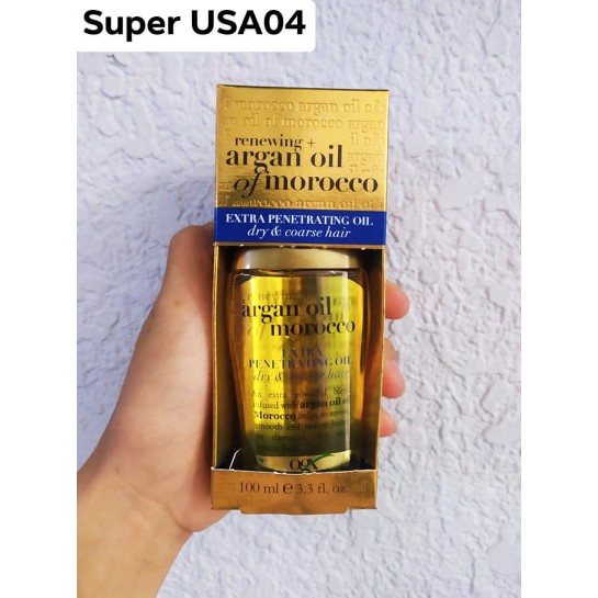 [ ẢNH THẬT SỰ ] DẦU DƯỠNG TÓC OGX ARGAN OIL OF MOROCCO EXTRA PENETRATING OIL