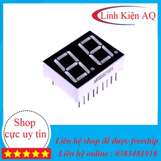 Led 7 thanh 2 số dương chung 0.56inch