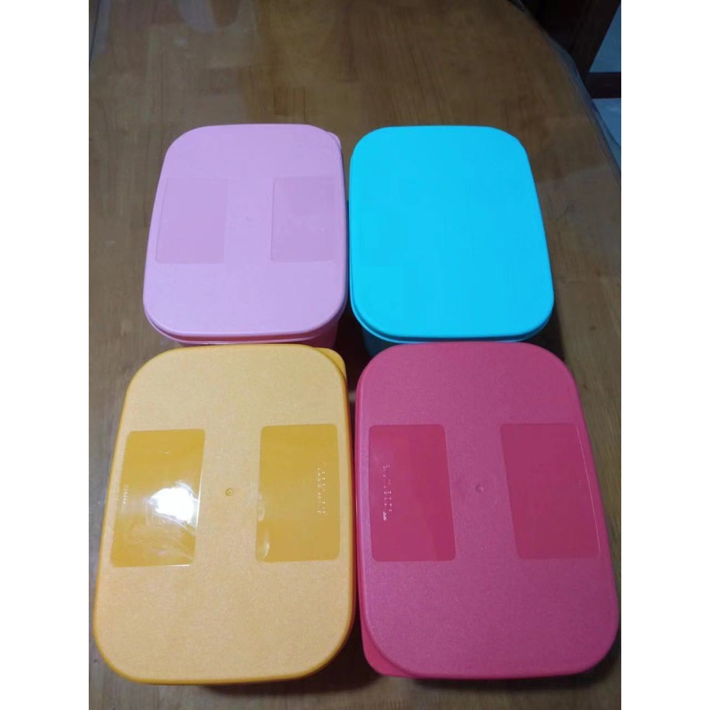 HỘP TRỮ ĐÔNG TUPPERWARE-BỘ HỘP TRỮ ĐÔNG TUPPERWARE TRUNG CHÍNH HÃNG ( SET 4 HỘP)