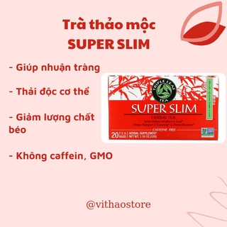 Trà thảo mộc Triple Leaf Tea Super Slim Herbal Tea Hộp 20 túi