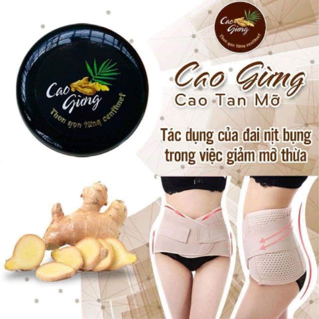 Cao Gừng Tan Mỡ