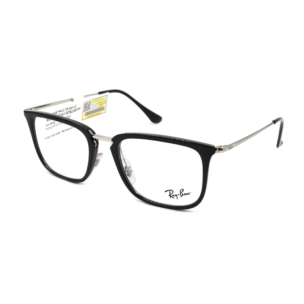 RB7141-Gọng kính nam nữ Rayban chính hãng , thiết kế dễ đeo bảo vệ mắt