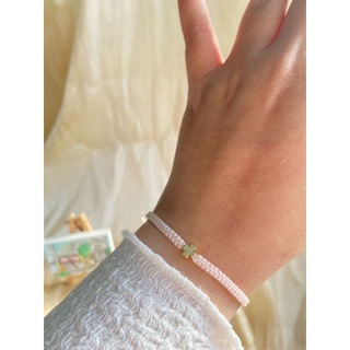 [Whiteline] Vòng tay Clover (có size Chân)