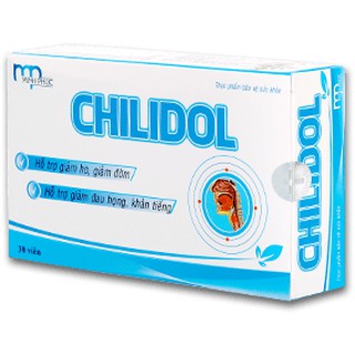 COMBO 2 HỘP VIÊN UỐNG BẢO VỆ GIỌNG NÓI - CHILIDOL