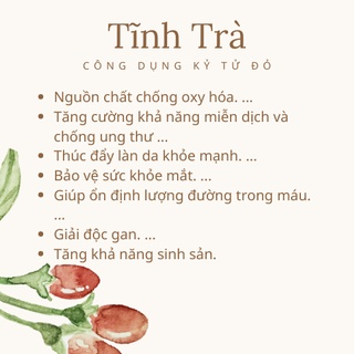 kì tử đỏ thượng hạng _ Tĩnh trà