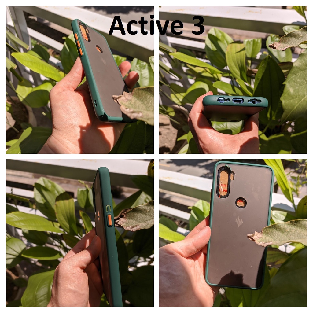 Vsmart Active 3 Star 5 Joy 3 Aris Live 4 joy 4 Aris pro Ốp nhám viền TPU nhiều màu trẻ trung