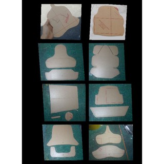 Rập mẫu bao kính làm da thủ công handmade