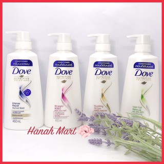 Dầu Xả Dove Thái Lan phục hồi tóc hư tổn, cho tóc khỏe mạnh từ bên trong 450ml đủ loại