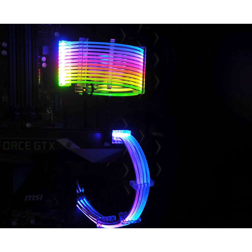 Bộ dây nguồn RGB 24P+8P VGA Ambino RainPow