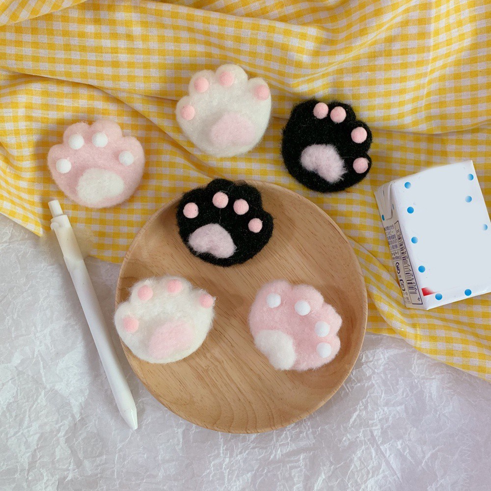 Ghim Cài Áo Hình Chân Mèo Dễ Thương Dành Cho Nữ