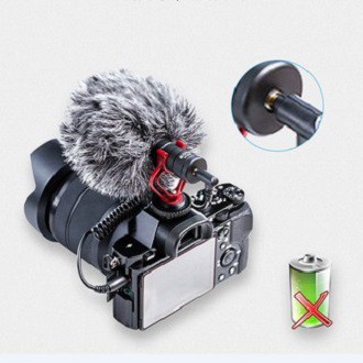 Boya BY-MM1 micro thu âm cao cấp cho máy ảnh DSLR, FLASH, và điện thoại - Hàng Nhập Khẩu Chính Hãng