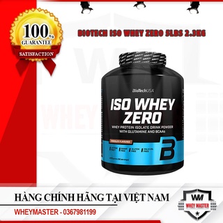 BIOTECH - ISO WHEY ZERO 5LBS 2.3KG - CHÍNH HÃNG | Sữa Whey Dinh Dương Tăng Cơ Phục Hồi Cơ Bắp