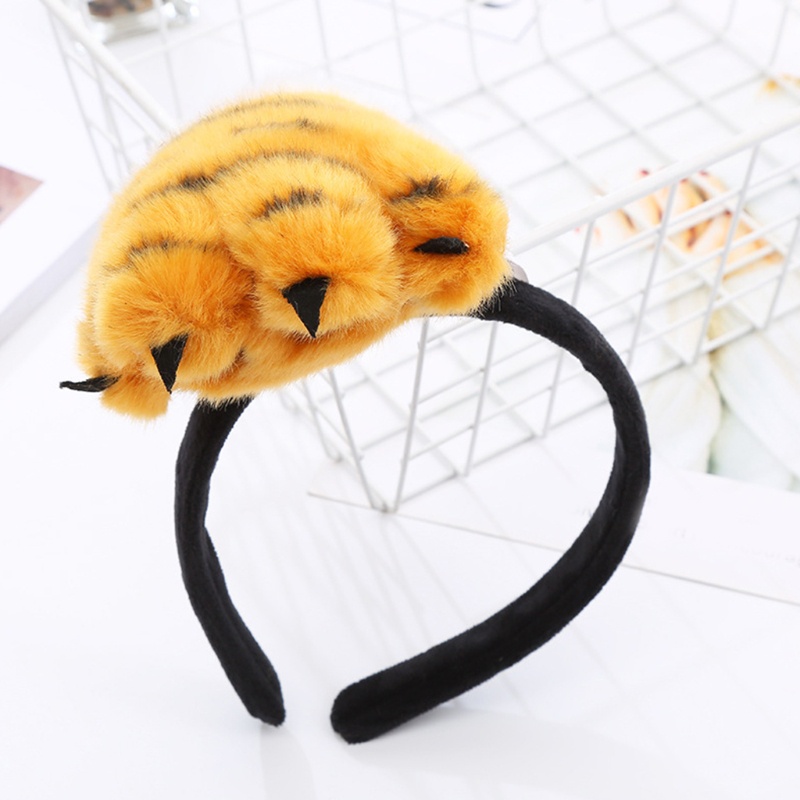 Flgo Băng Đô Mềm Mại Họa Tiết Da Báo Dùng Hóa Trang Sáng Tạo