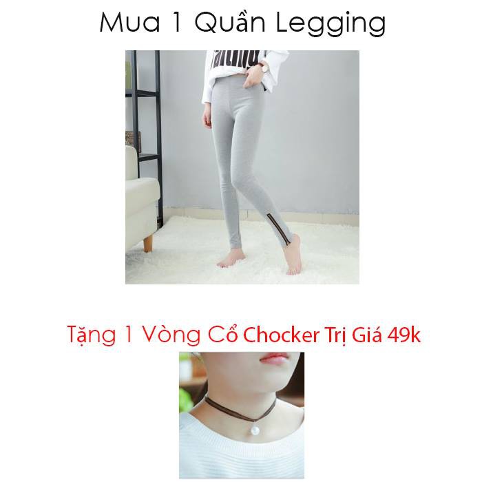 Quần Leggigng Tặng Vòng Cổ Chocker