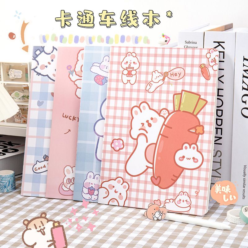 Sổ Vở KHÂU Viết A5, B5 Cute dễ thương vintage 60 Trang Nhiều Hình