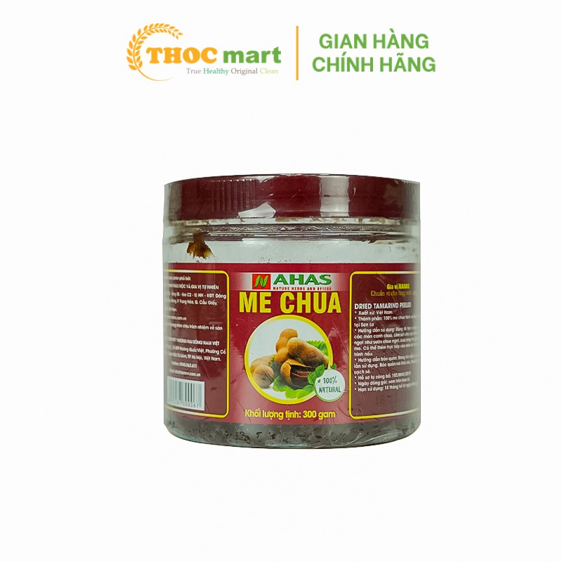 [ THOCmart.vn ] Me chua Nahas 100% tự nhiên chuẩn vị cho từng món ngon hộp 300g