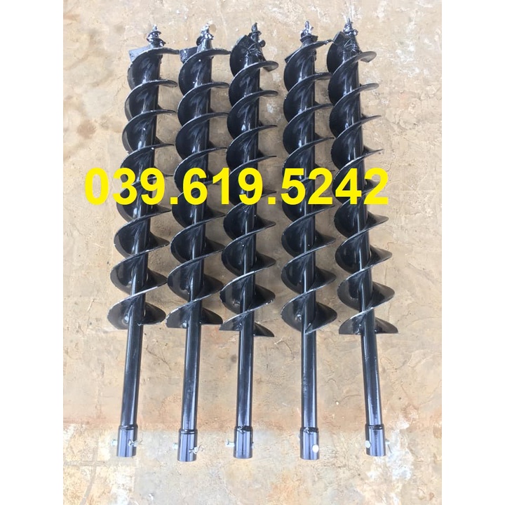 MŨI KHOAN ĐẤT ĐÔI 100mm, 150mm