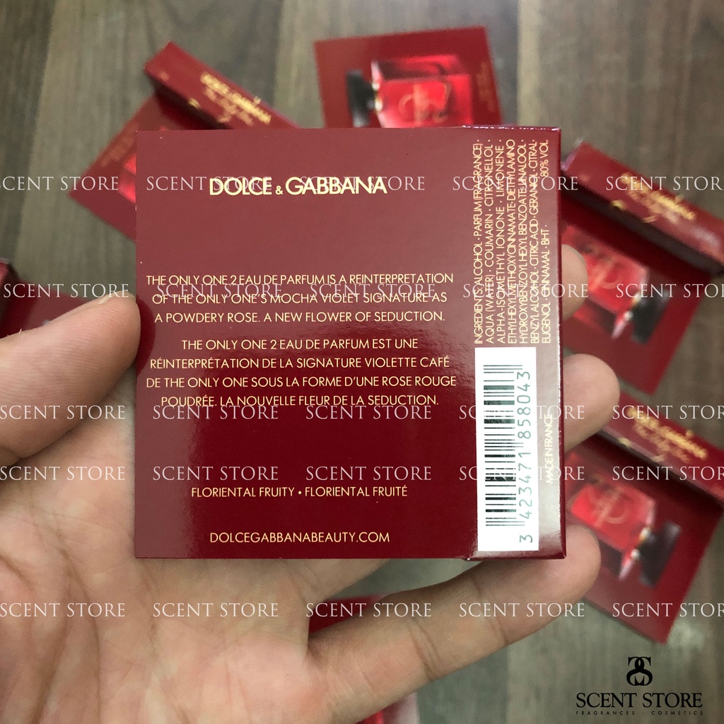 Scentstorevn - Vial chính hãng nước hoa D&amp;G The Only One Edp [1ml]