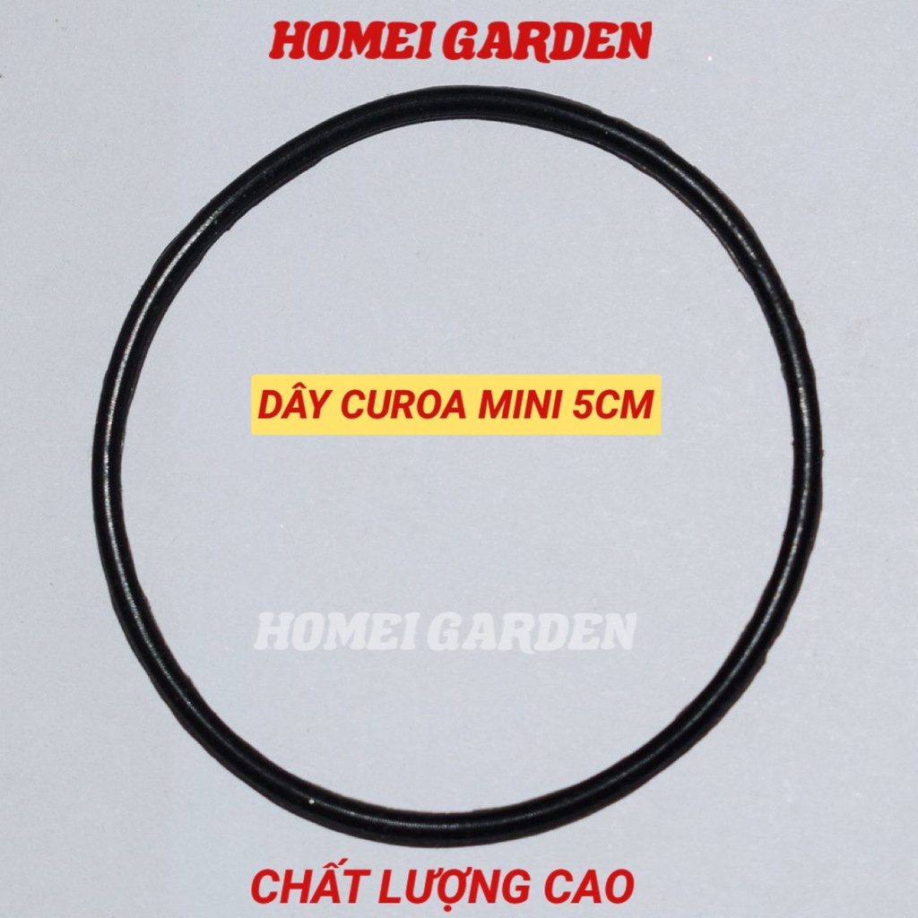 Dây curoa mini đường kính 30mm 40mm 50mm 90mm chất silicon mới 100%
