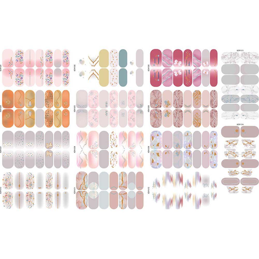 Miếng Dán Trang Trí Móng Tay Màu Đồng Lấp Lánh DIY