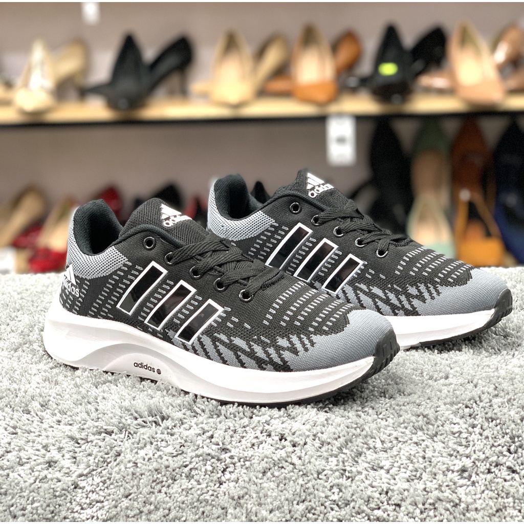 Giày thể thao nam giày ADIDAS 3 vạch trẻ trung, năng động | BigBuy360 - bigbuy360.vn