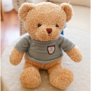 Gấu teddy Nhồi Bông Mặc Áo Sweater Dễ Thương