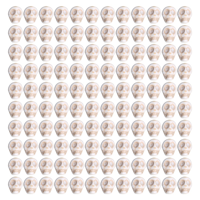 Hạt Charm Hình Đầu Lâu Dùng Làm Trang Sức DIY