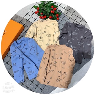 Áo nhiệt cổ 3 phân bé trai