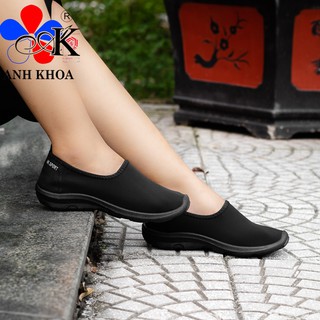 Giày nữ cao cấp Anh Khoa A688 chất liệu vải co giãn đa chiều rất ôm phom đúc liền với đế siêu bền