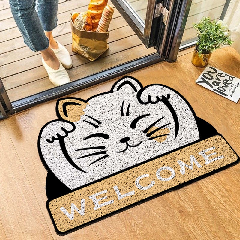 Thảm Chùi Chân Chống Trượt Chống Mòn Họa Tiết Hoạt Hình Dễ Thương