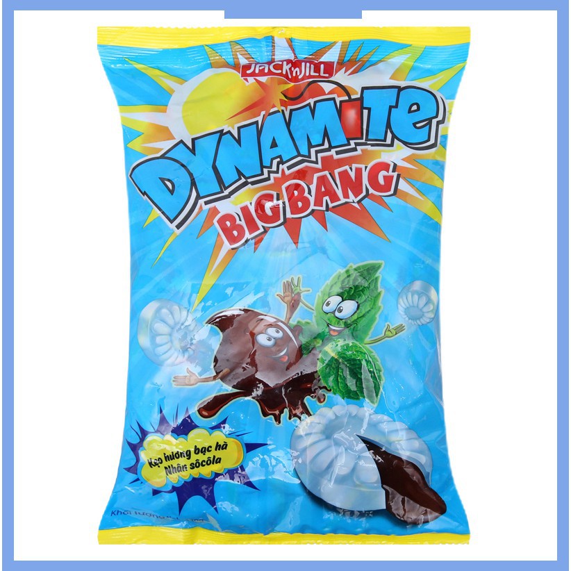 Jack'n Jill - Kẹo Dynamite Big Bang Hương Bạc Hà Nhân Socola 330g