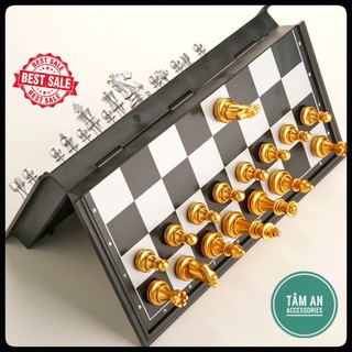 Bộ cờ vua nam châm - Tăng tư duy, trí tuệ - 25x25x2cm Cực đẹp