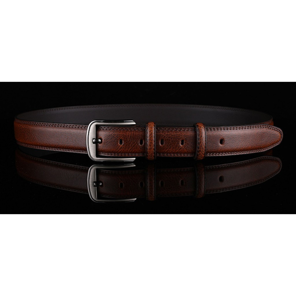 Dây Thắt lưng Nam HÀNG HIỆU Nhập khẩu Cao Cấp- DA BÒ  THẬT 100%  - Khuyến Mại cực sốc