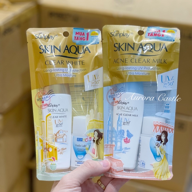 kem chống nắng Skin Aqua Sunplay Long-lasting UV Protecion Ultra Moisture